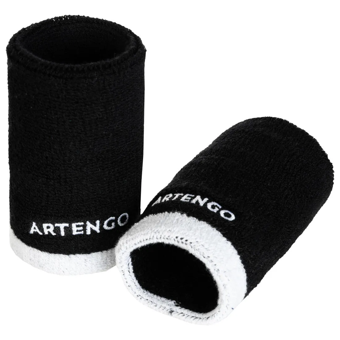 TP 100 XL Tennis Wristband - White/Black