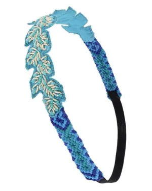Turquoise Woven Headband