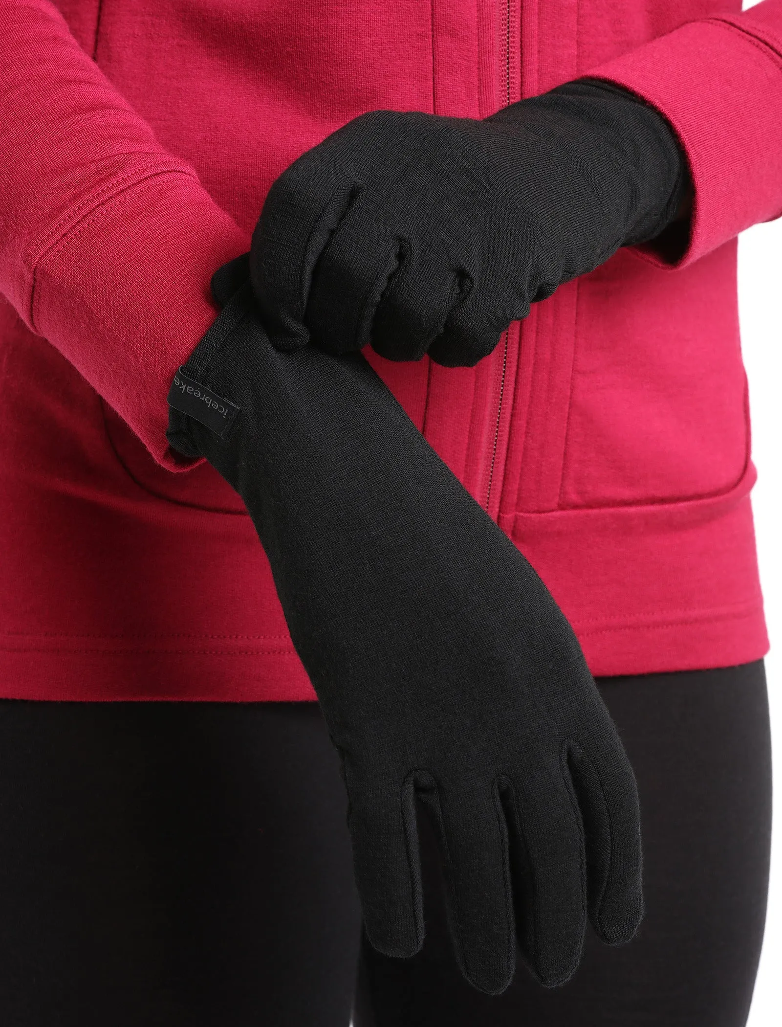 UNISEX 260 TECH GLOVE LINERS - BLACK