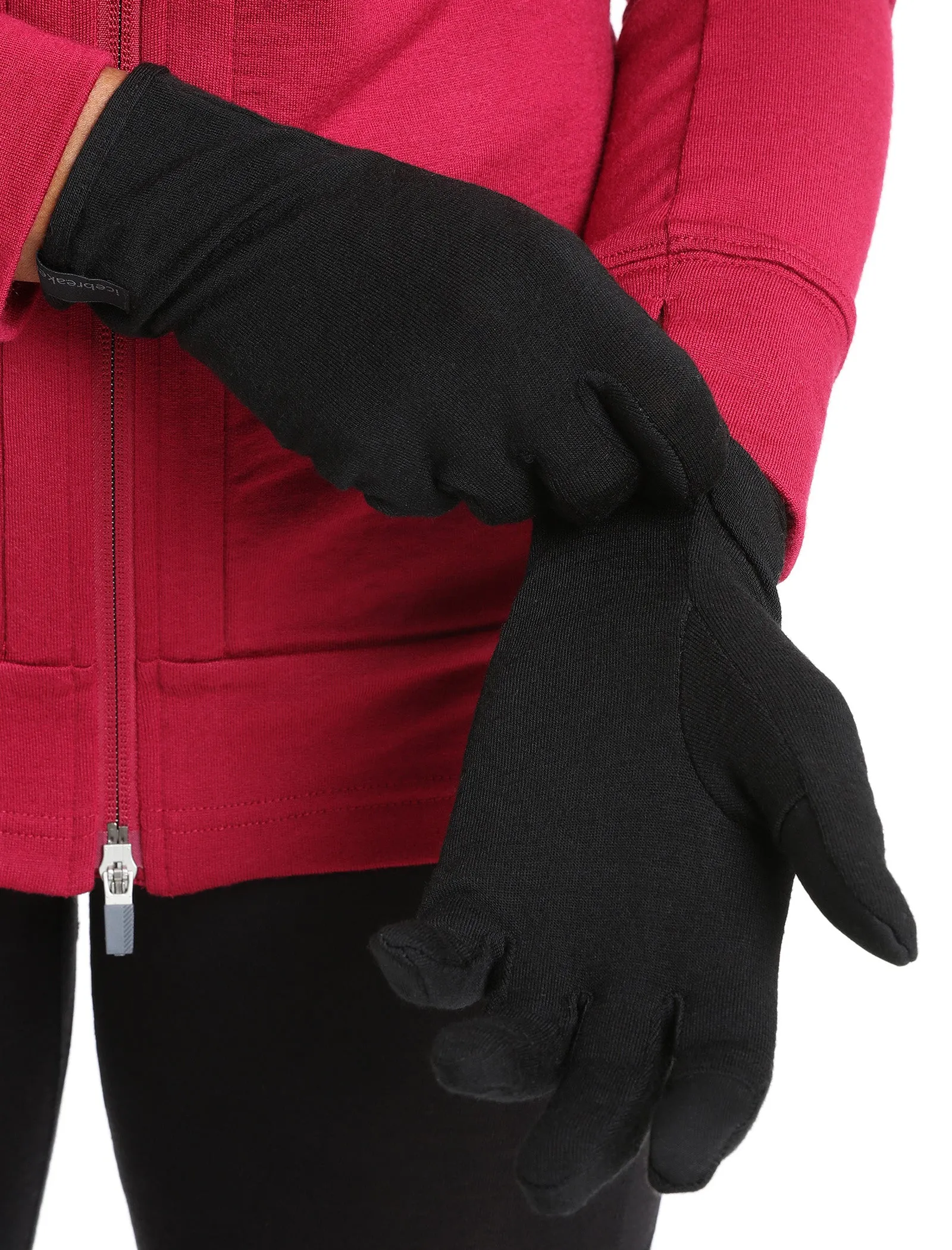 UNISEX 260 TECH GLOVE LINERS - BLACK