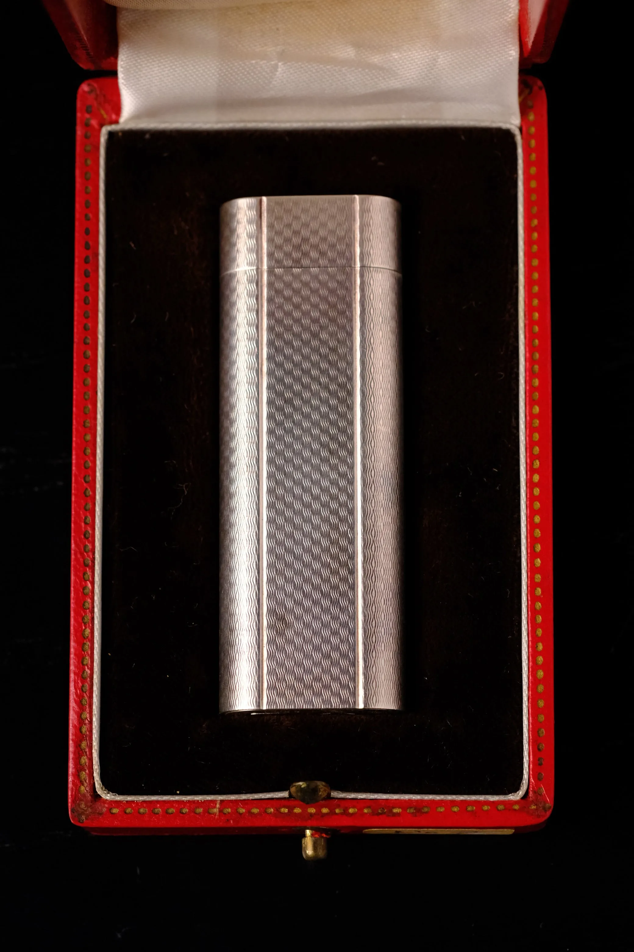 Vintage Cartier Silver Lighter w/Box