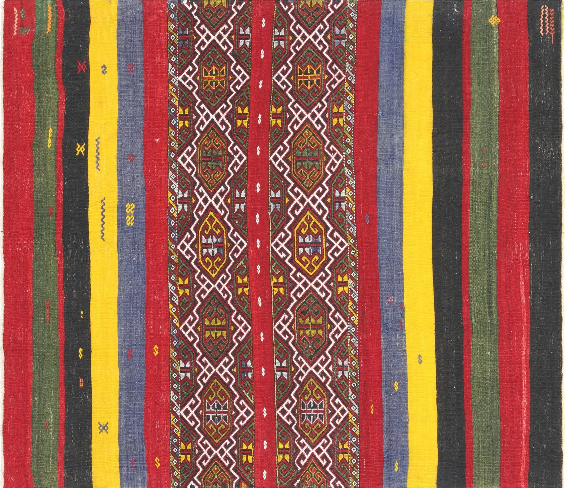 Vintage Turkish Kilim - 4'10" x 5'6"
