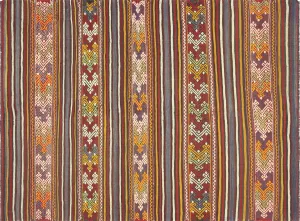 Vintage Turkish Kilim - 4'11" x 6'5"