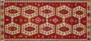 Vintage Turkish Kilim - 5' x 11'3"