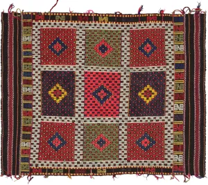 Vintage Turkish Kilim - 5' x 6'4"