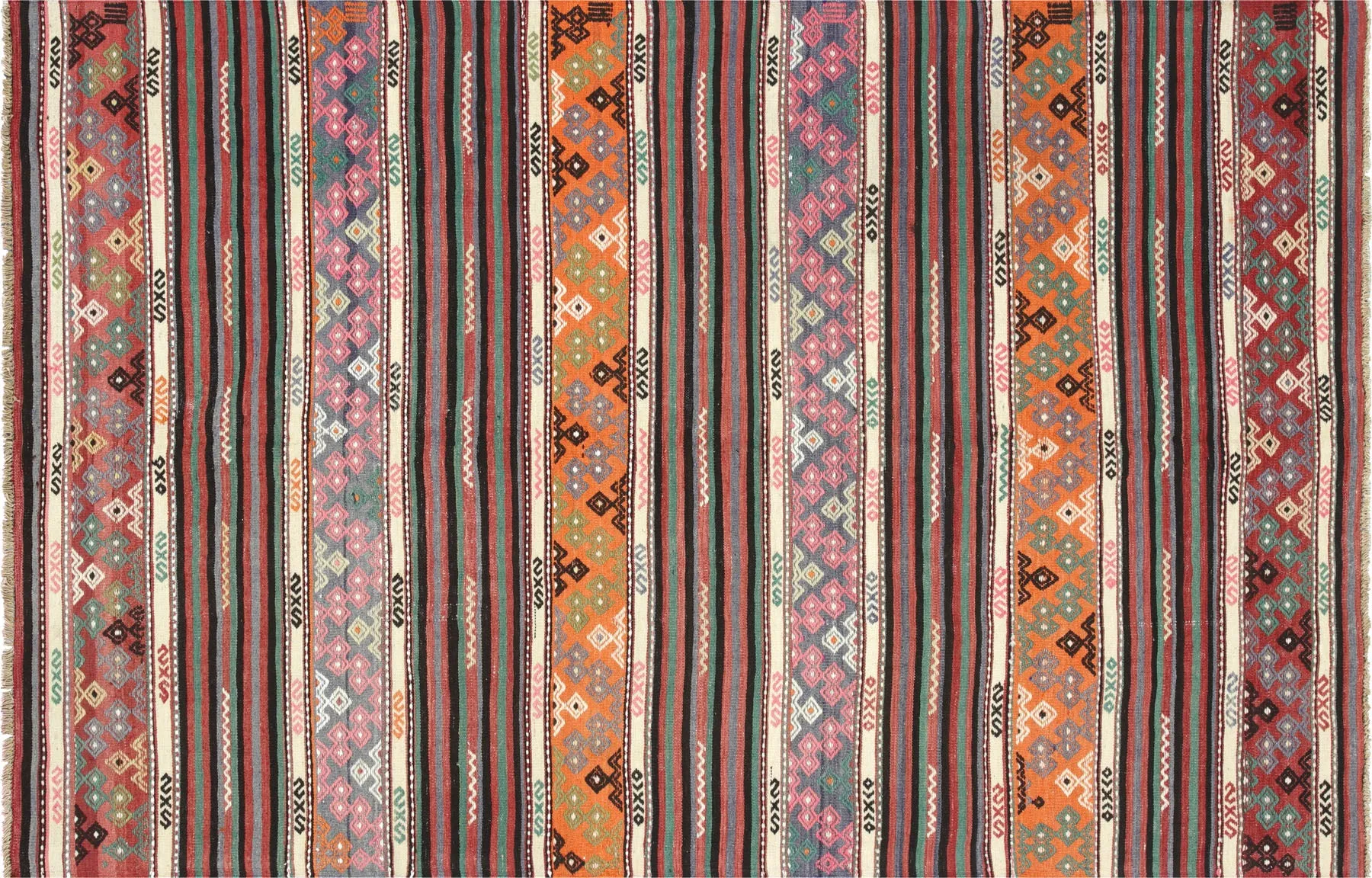 Vintage Turkish Kilim - 5'3" x 8'3"