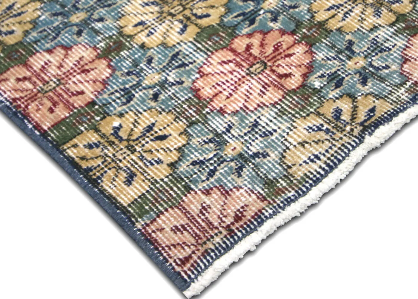 Vintage Turkish Mid-Century-Modern Rug - 7' x 10'