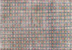 Vintage Turkish Mid-Century-Modern Rug - 7' x 10'