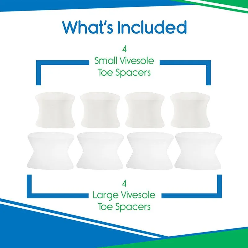 Vive Health ViveSole Toe Spacers (8 Pack)