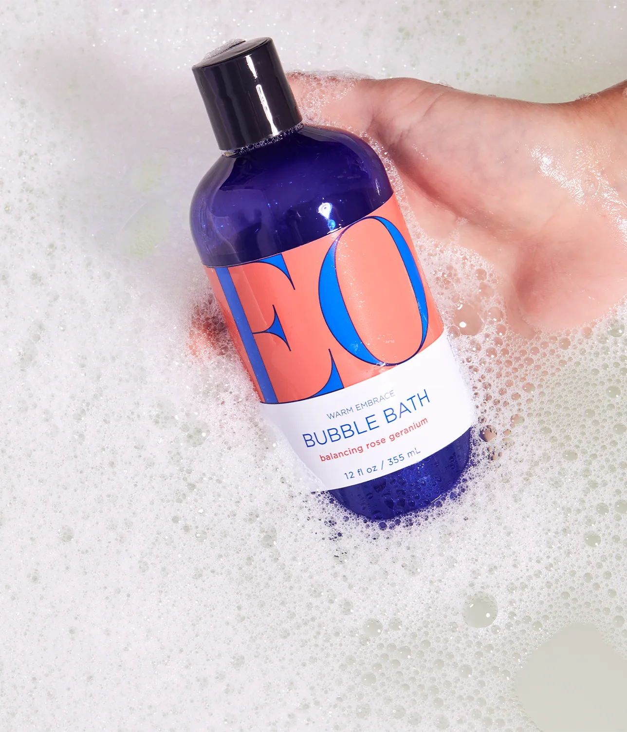 Warm Embrace Bubble Bath in Rose Geranium