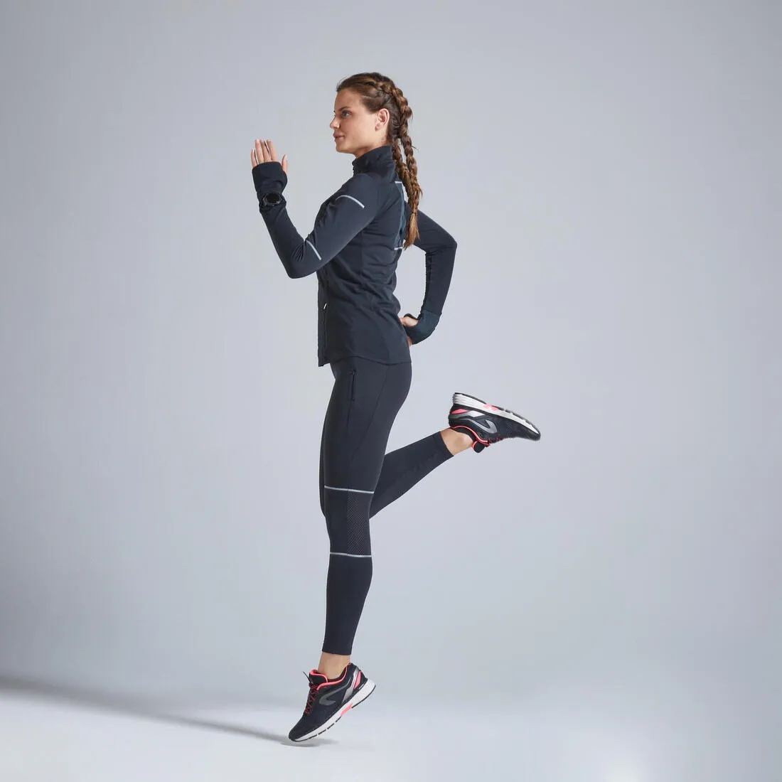 WARM WOMEN'S WINTER RUNNING JACKET