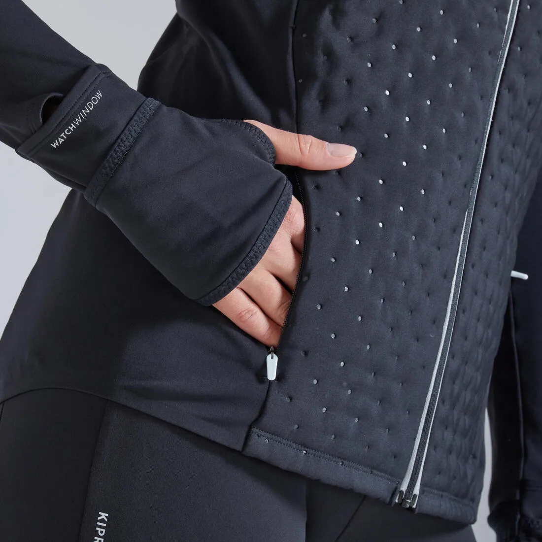 WARM WOMEN'S WINTER RUNNING JACKET