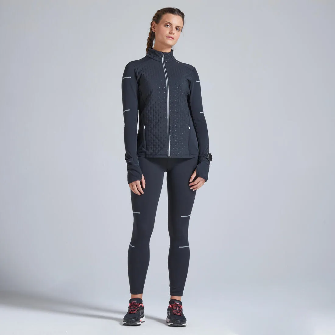 WARM WOMEN'S WINTER RUNNING JACKET