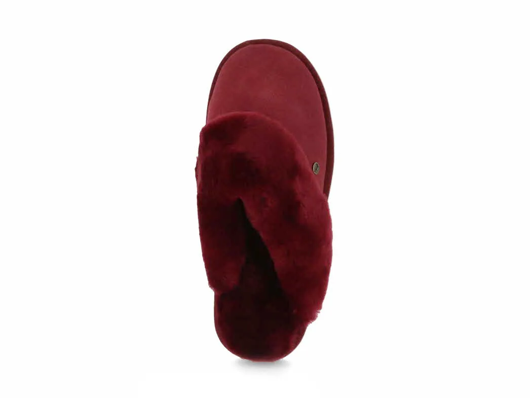 WARMBAT Women Suede Slippers 'Flurry', port