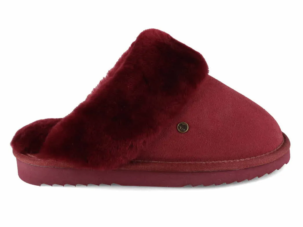 WARMBAT Women Suede Slippers 'Flurry', port