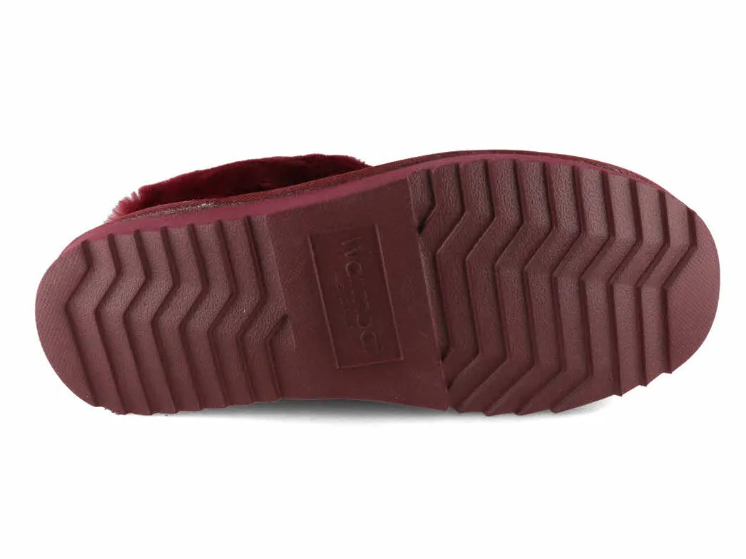 WARMBAT Women Suede Slippers 'Flurry', port