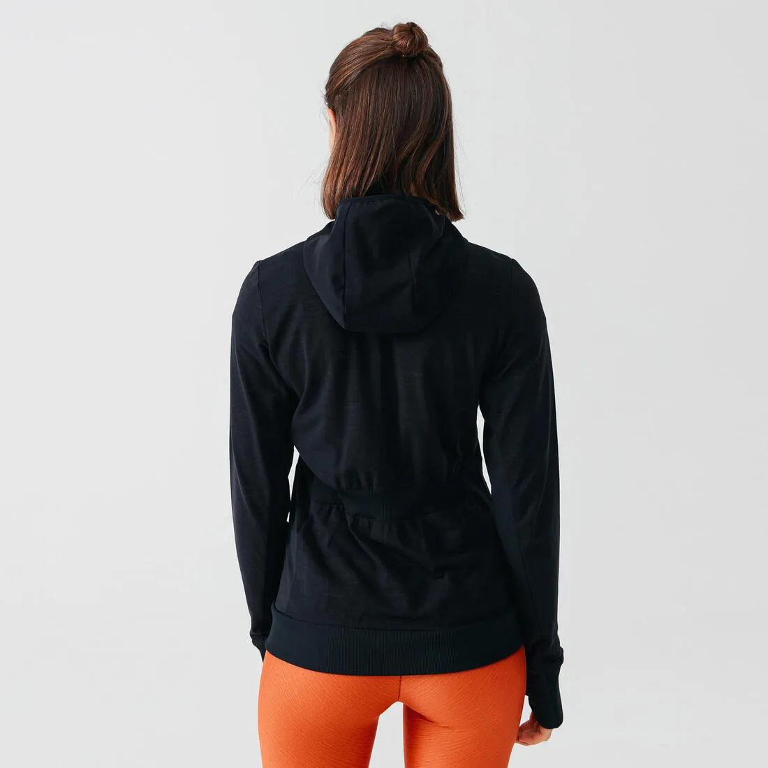Women's Running Hooded Jacket Warm