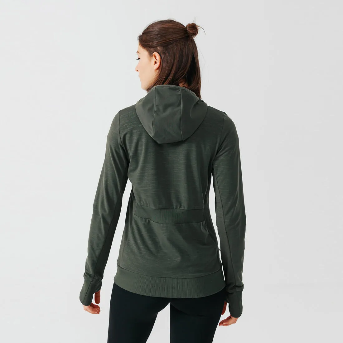 Women's Running Hooded Jacket Warm