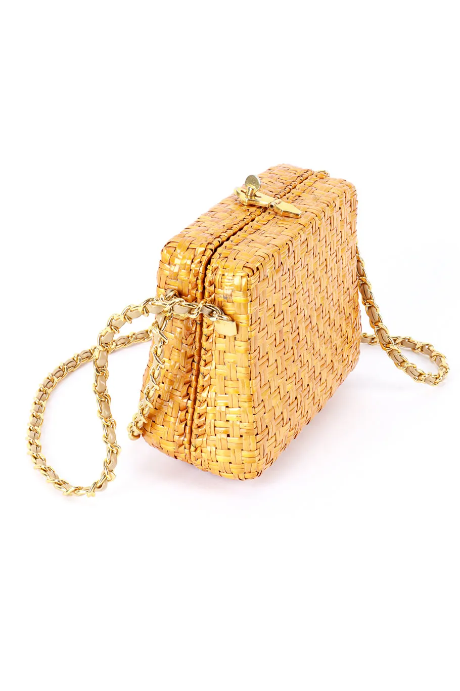 Woven Chain Strap Bag