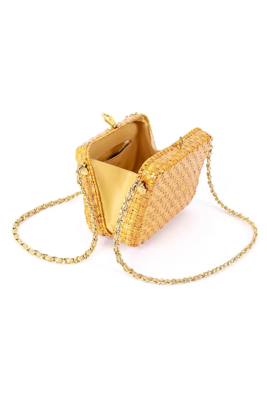 Woven Chain Strap Bag