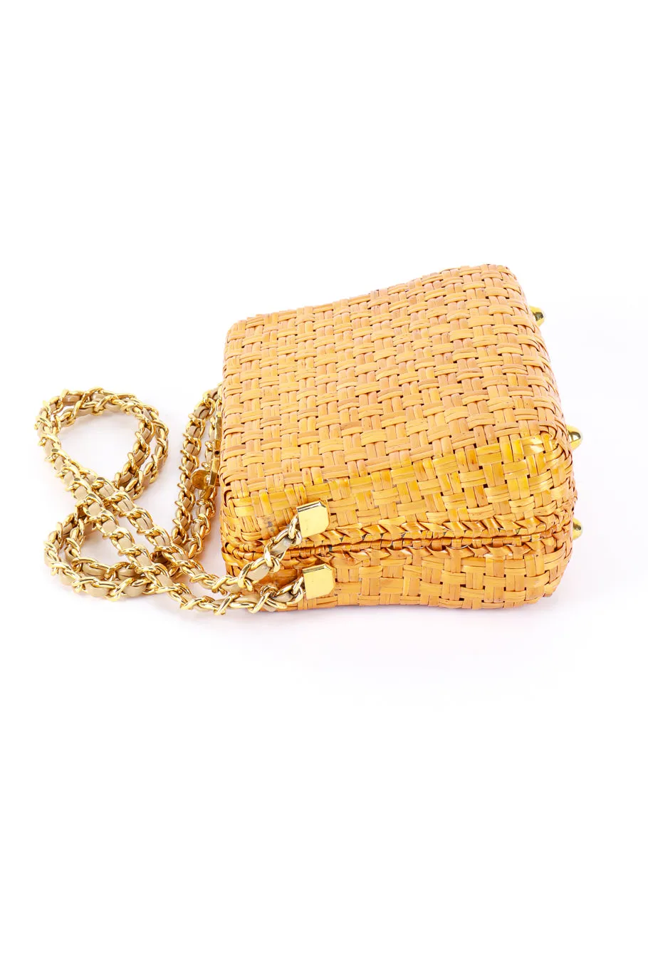 Woven Chain Strap Bag