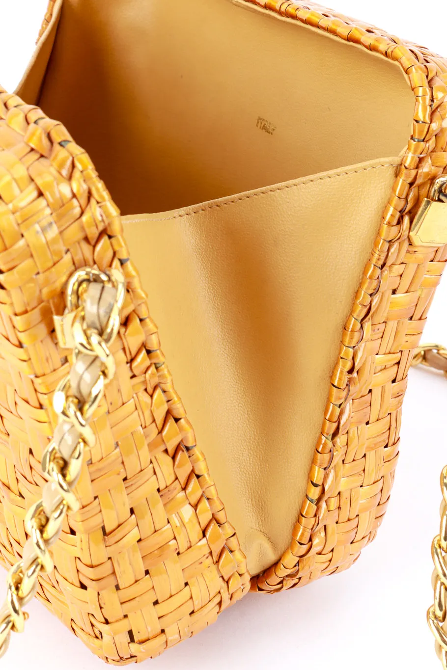Woven Chain Strap Bag