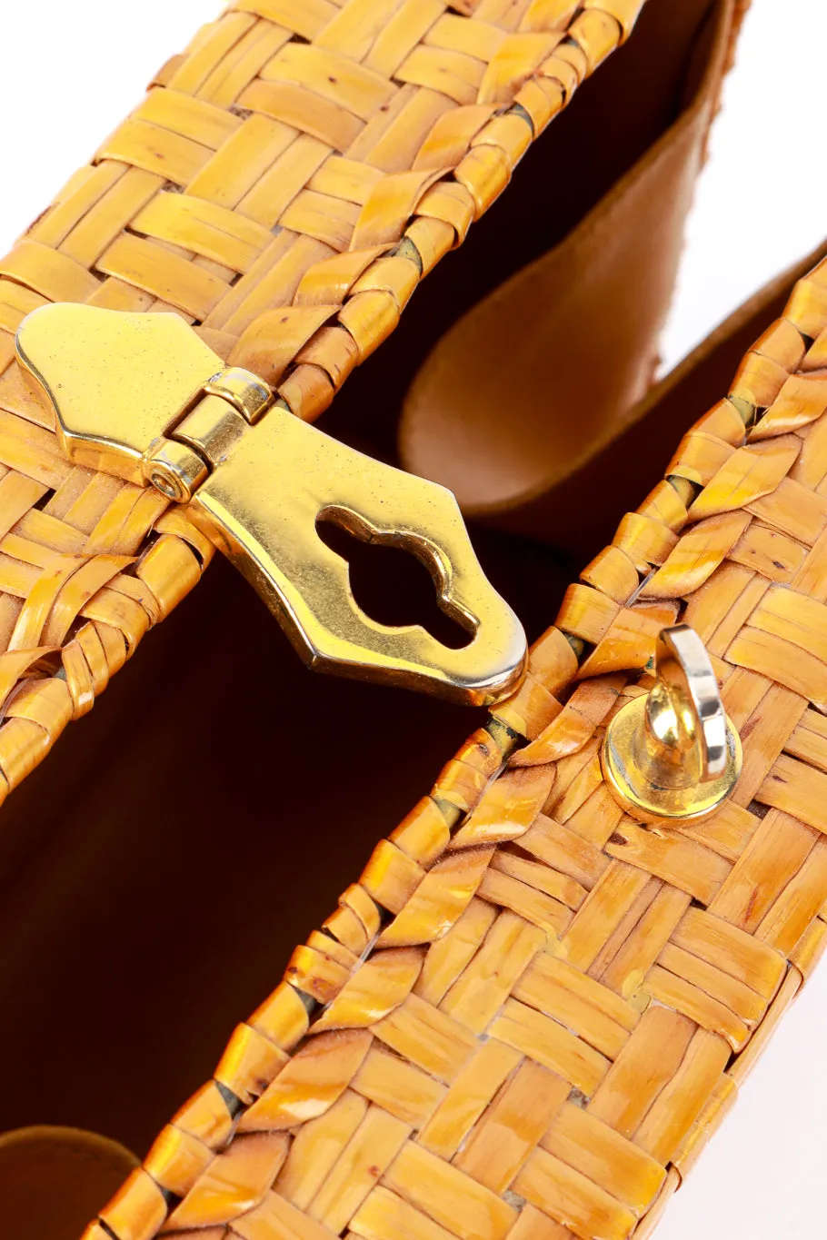 Woven Chain Strap Bag