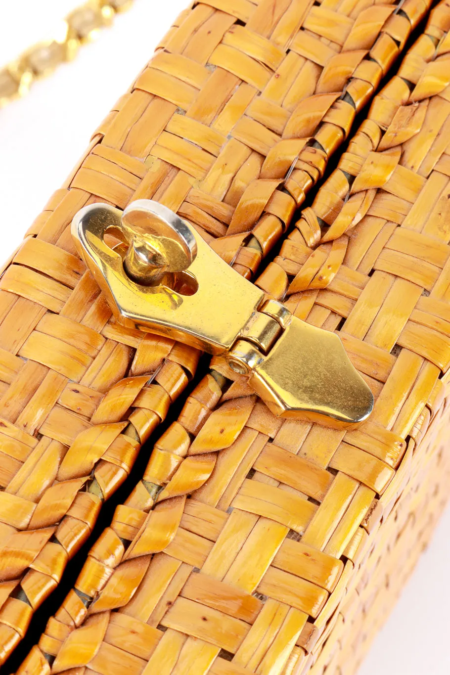 Woven Chain Strap Bag