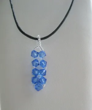 Woven Swarovski Pendant