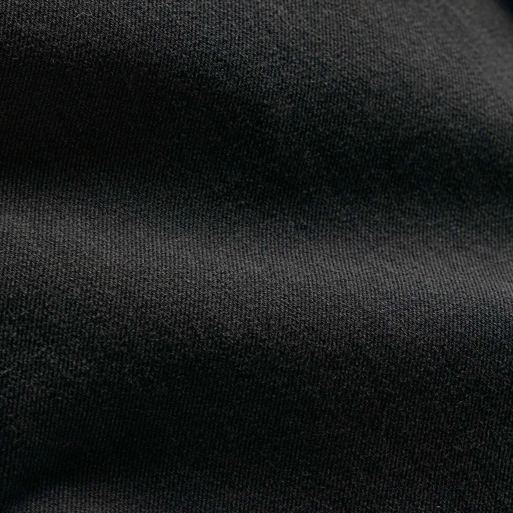 Woven Terry Cargo Pant - Black