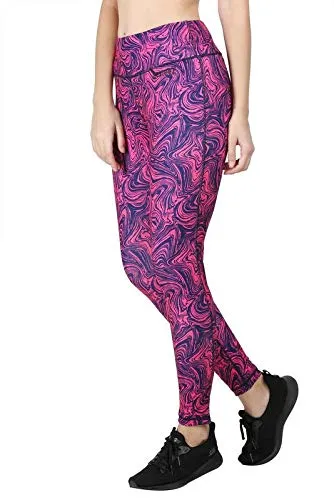 Zesteez Womens Activewear Legging for sports and Gymwear in imported Lycra Fabric