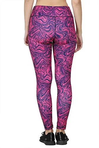 Zesteez Womens Activewear Legging for sports and Gymwear in imported Lycra Fabric