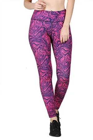 Zesteez Womens Activewear Legging for sports and Gymwear in imported Lycra Fabric